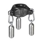 Slung Stretchy Silicone Weighted Ballstretcher - Black - Image 3