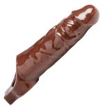 Really Ample Penis Enhancer Sheath - Brown - Image 4