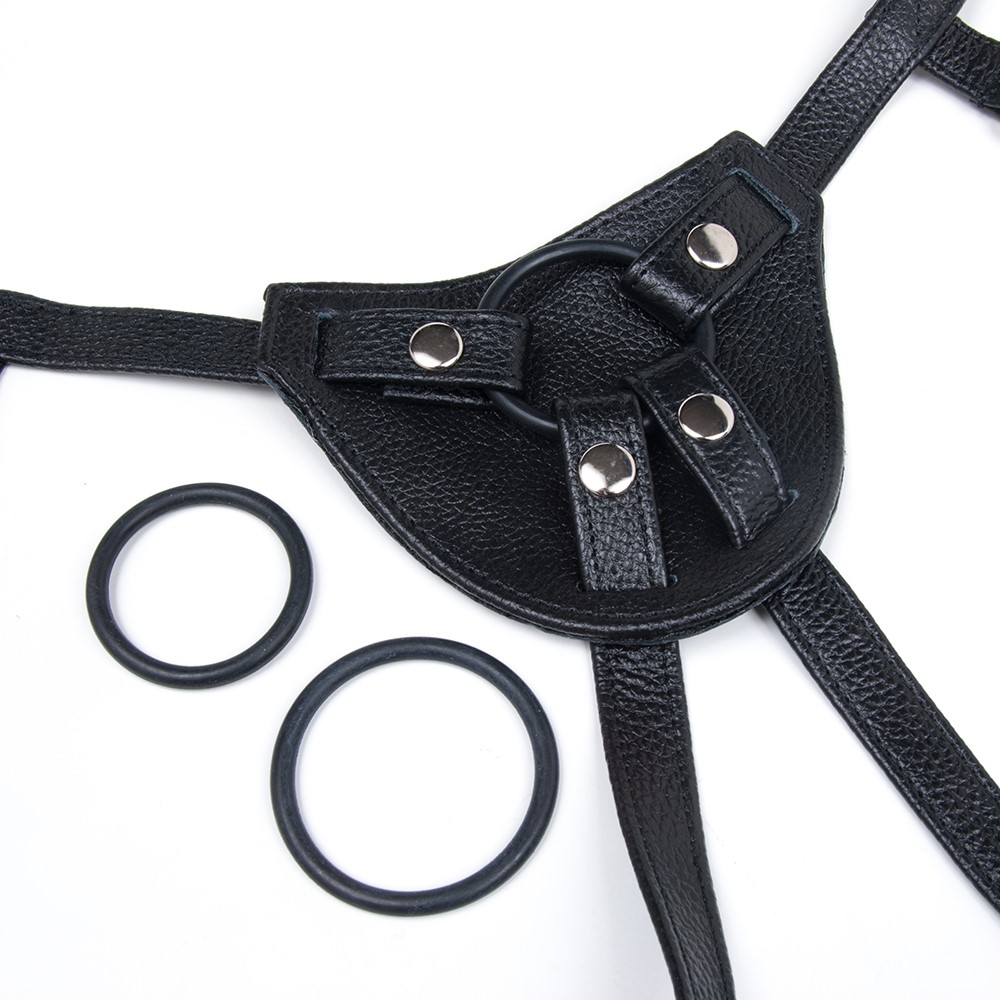 jSGmyrD8YIEceYNmFk7IAsShVKNi1jHd Terra Firma Dee Dildo Harness - Black - Image 1