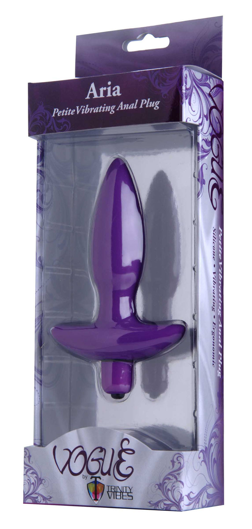 jfhBpnRxnrDb24nyZg4B8YbYHedjyxWr Aria Vibrating Silicone Anal Plug - Small - Image 1