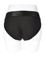 Em. Ex. Active Harness Wear Crotchless Silhouette - Black - Small - Image 4