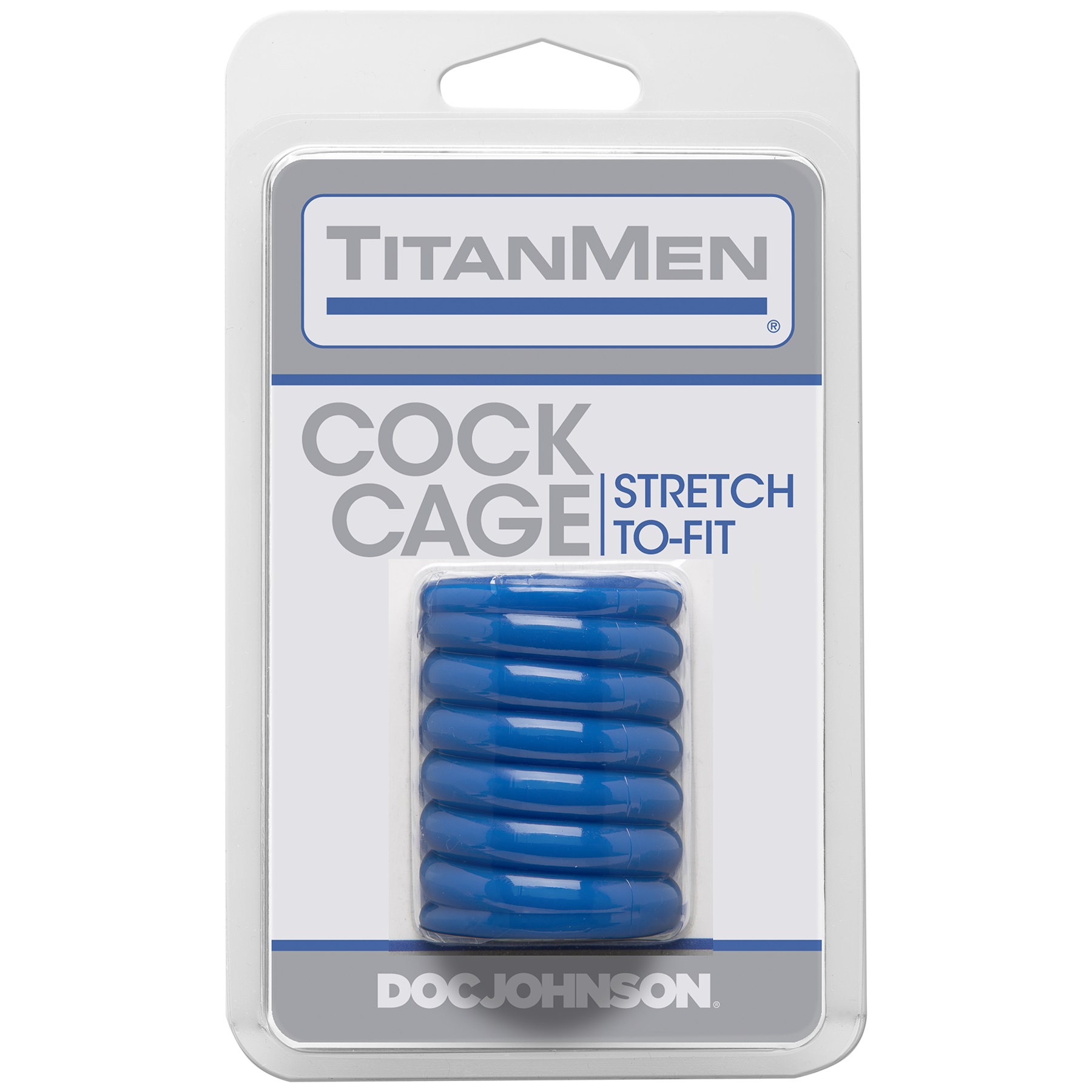 jmAFp3TMNNr09jy228xowrTni2gHIYJv Titanmen Cock Cage - Blue - Image 1
