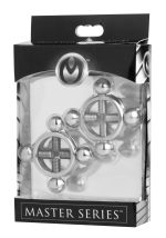 Rings of Fire Stainless Steel Nipple Press Set