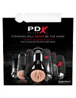 Pdx Elite Vibrating Pussy Mouth Ass Stroker Display of 12 - Image 3