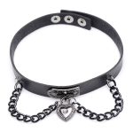 Gothic Heart Chain Choker - Image 2
