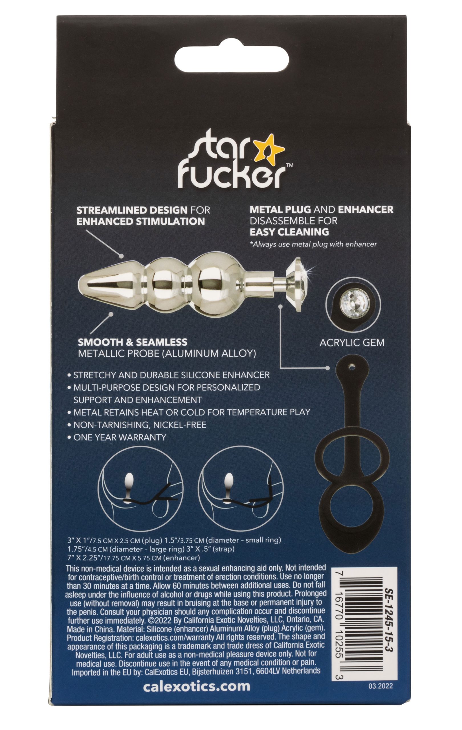 jsuoobLpL9B1ot3eiSc86ZwngrjcLA00 Star Fucker Beaded Plug - Image 1