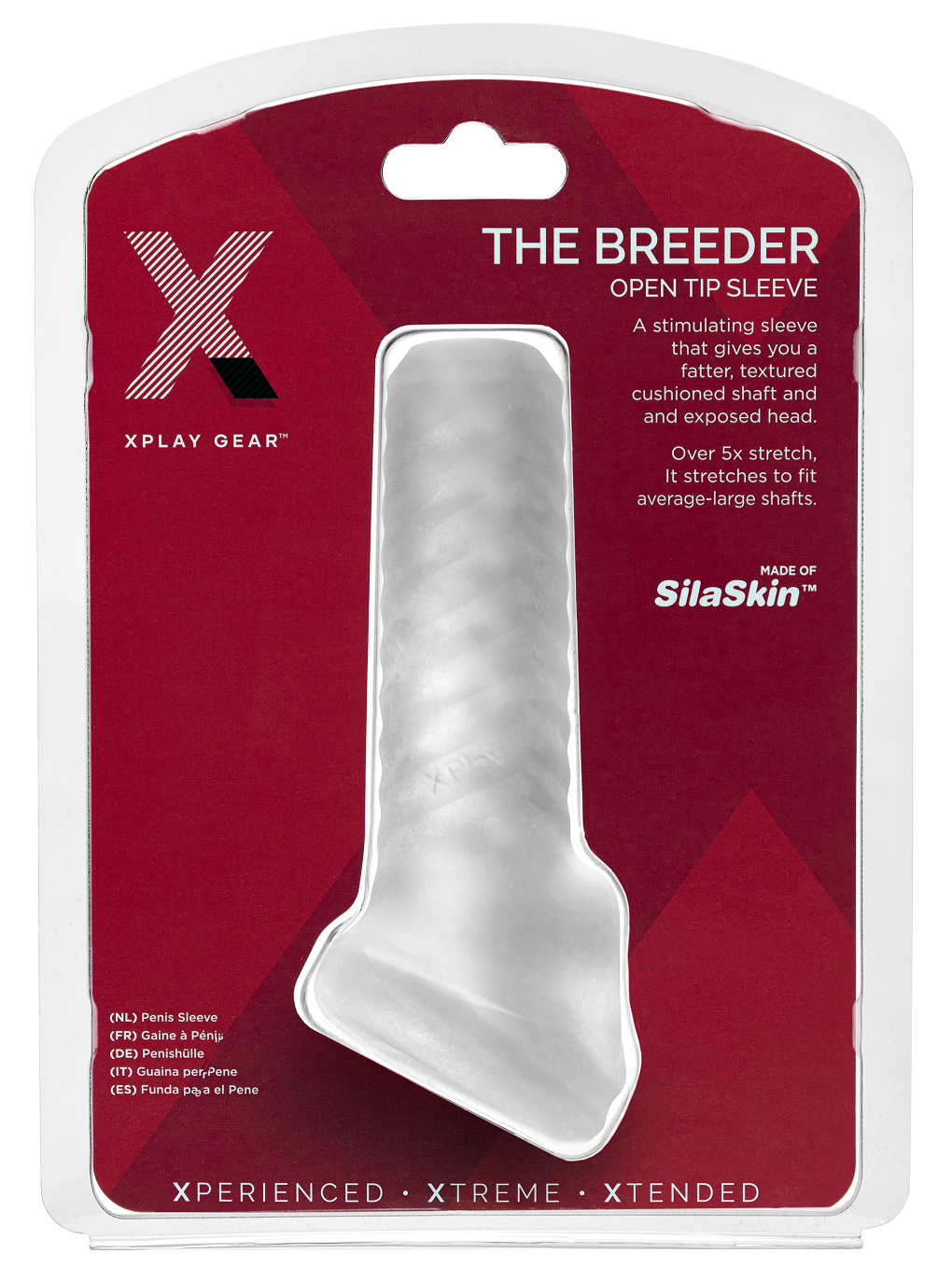 jx9CGWEGvUdnIi25BeRl6rwM5i5wJbDZ Xplay Breeder - Sleeve - Clear - Image 1