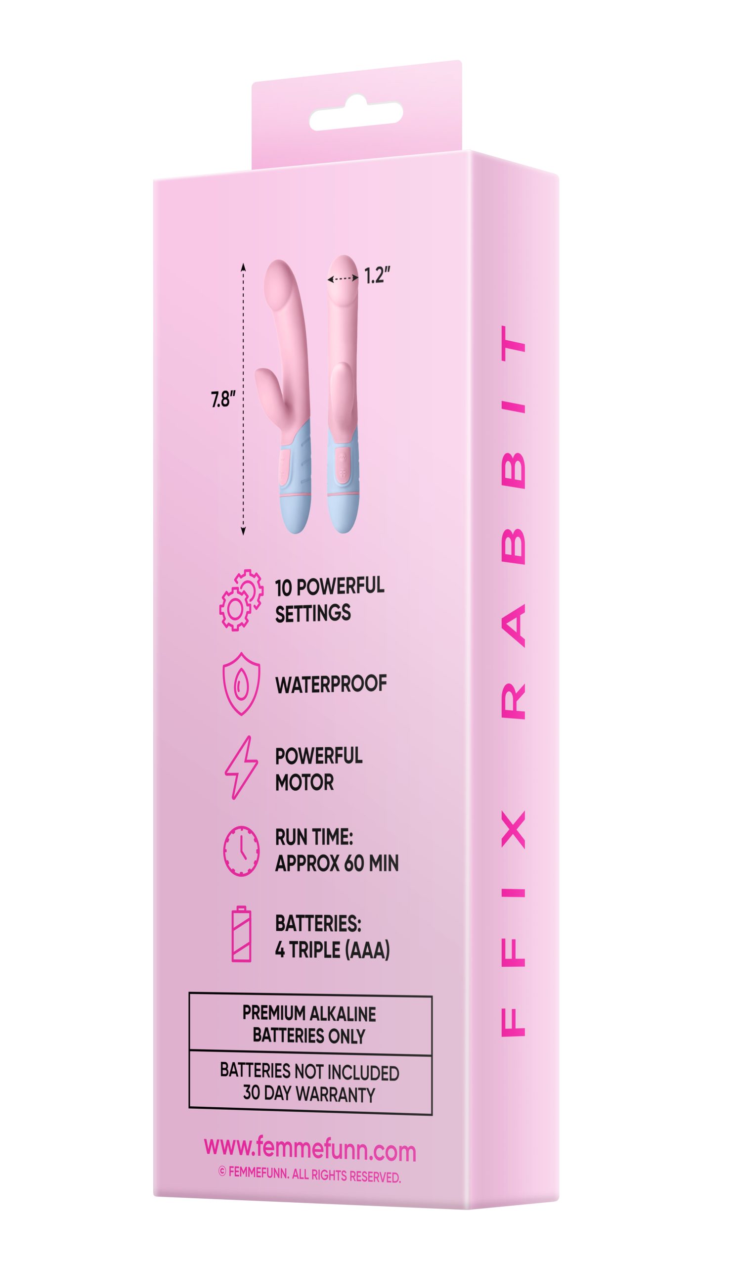 jxgiMPaI0VGIeGdP5mfnlFx88Rdxs8e2 Ffix Rabbit - Light Pink - Image 1