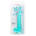 Size Queen 8 Inch - Blue - Image 2