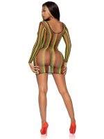 Rasta Net Mini Dress - One Size - Image 4