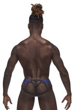 Sexagon Strappy Ring Jock - Large/x-Large - Royal - Image 3