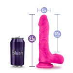 Au Natural - Bold - Thrill - 8.5 Inch Dildo - Pink - Image 5