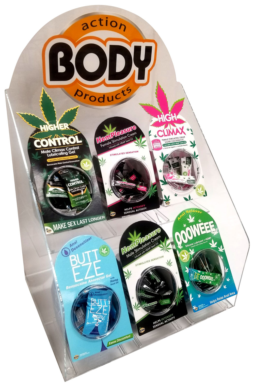 kIqxDxvVHLiYKCvs7lB285btkKtA3TA7 Acrylic Display Hemp Oil 50pc - Image 1
