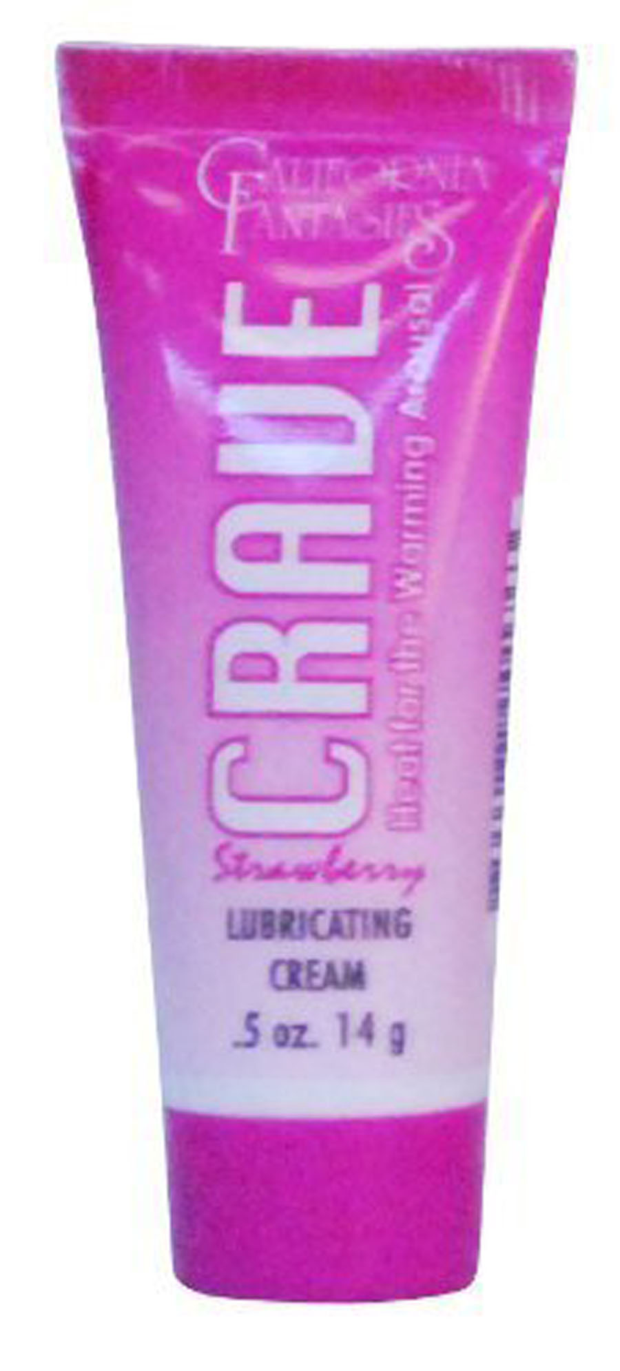 kMBEJST6b8hXmSZ1kUCyOFYaZIwuNbuM Crave Warming Lubricanting Cream Strawberry Flavored 0.5 Oz Tube - Image 1