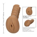 Optimum Power Grip-N-Stroke Replacement Sleeve - Brown - Image 4