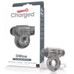 Charged Owow Rechargeable Vibe Ring - Grey - Image 6