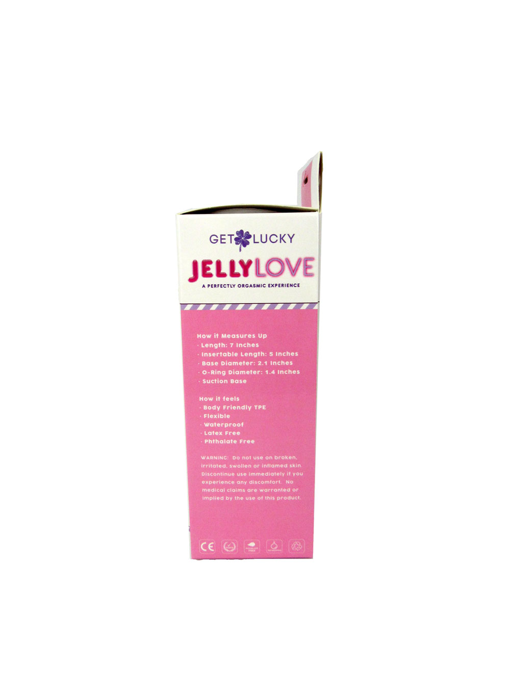 klSyRS8l Jelly Love 7" Dildo - Pink - Image 1