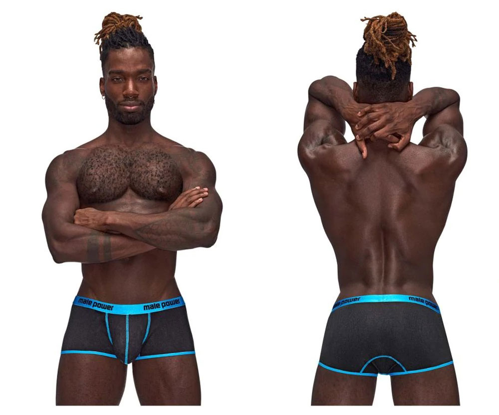 ks82M7F4HCVX7qIGUsFfFGhqKsDNadfi Casanova Uplift Mini Shorts - Small - Black/blue - Image 1
