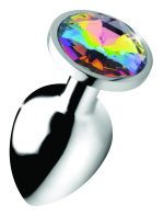 Rainbow Prism Gem Anal Plug - Large - Image 2