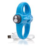 Charged Yoga Rechargeable Vibe Ring - Blue - Image 8