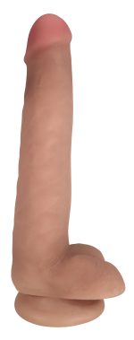 Easy Riders 8 Inch Slim Dong With Balls - Vanilla - Image 2