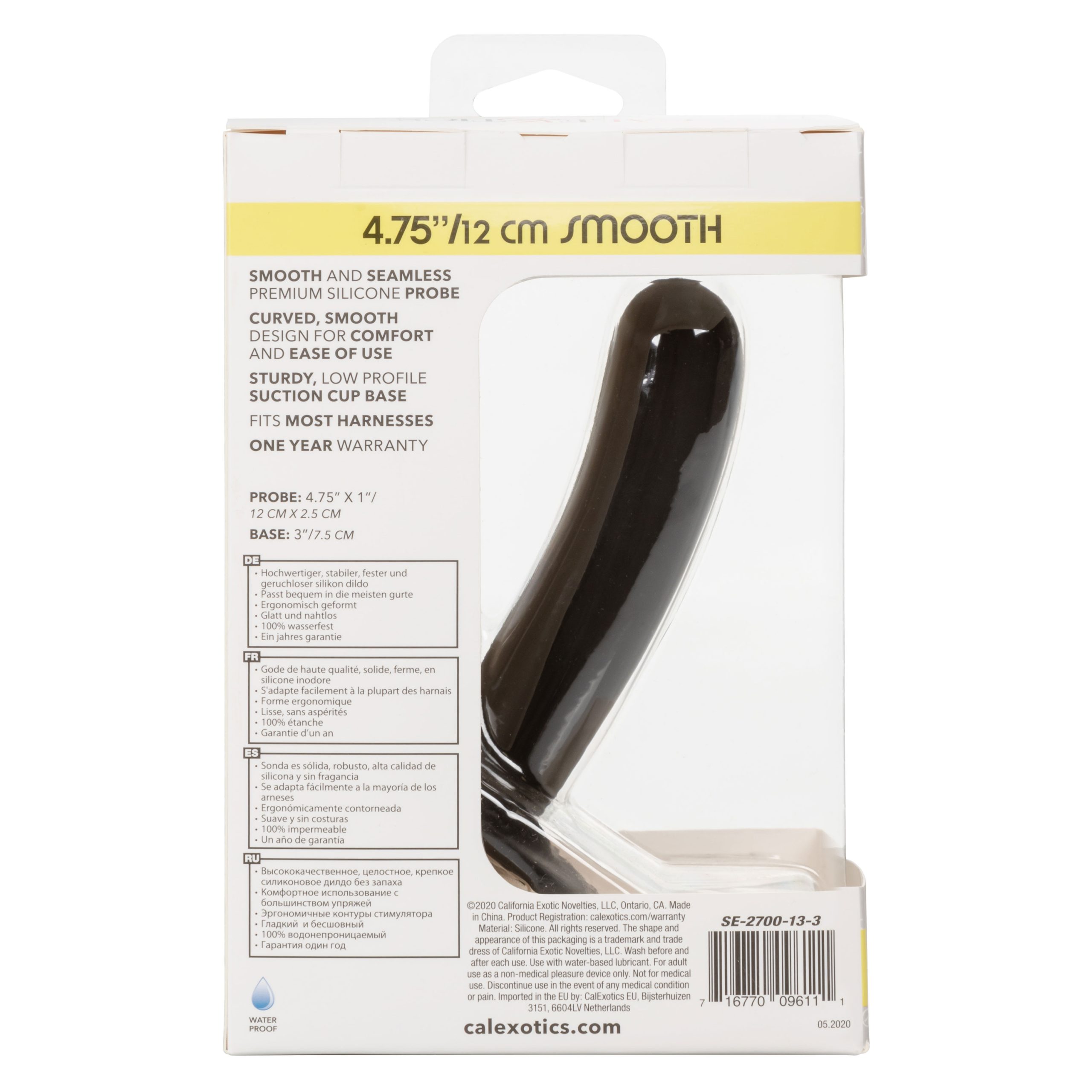 l342ZOlhtEZuhPoVlnCX3xFKHytZfrpu Boundless Smooth - 4.75 Inch - Black - Image 1