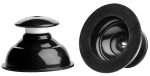 Master Series - Plungers Extreme Suction Nipple Suckers - Black - Image 2
