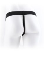 Fetish Fantasy Series 9-Inch Vibrating Hollow Strap-on With Balls - Brown - Image 3