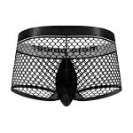Cock Pit Net Mini Cock Ring Short - Medium Black