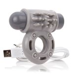Charged Owow Rechargeable Vibe Ring - Grey - Image 4