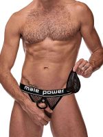 Cock Pit Net Cock Ring Jock - L/ XL - Black - Image 4