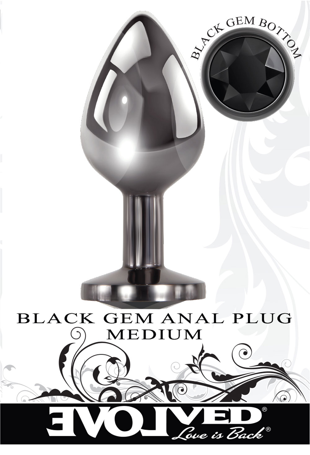 lUSlGIwdoCKFfQzaq8UbexBiziPO1fSa Black Gem Anal Plug - Medium - Image 1