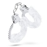 Temptasia - Plush Fur Cuffs - White - Image 5