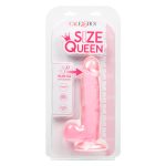 Size Queen 6 inch/15.25 Cm - Pink - Image 2