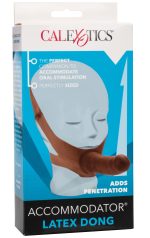 The Original Accommodator Latex Dong - Brown