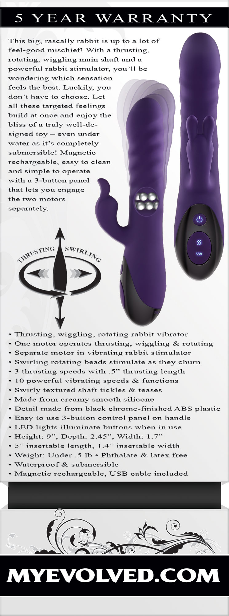 lvCOiUsIMLaTbtsfgT3J8kYtSsrbV2U4 Rascally Rabbit - Purple - Image 1