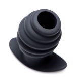 Hive Ass Tunnel Silicone Ribbed Hollow Anal Plug - Medium - Image 5