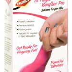 7x Finger Bang Her Pro Silicone Vibrator - Pink