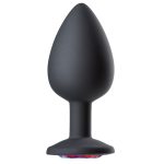 Cloud 9 Novelties Gems Jeweled Silicone Anal Plug - Large - Image 2