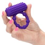 Silicone Rechargeable 5 Bead Maximus Ring - Purple - Image 7