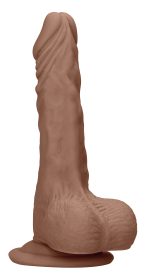 8 Inch Dong With Testicles - Tan - Image 2