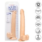 Size Queen 12 inch/30.5 Cm - Ivory - Image 10
