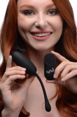 28x Plush Egg and Remote - Black - Image 5