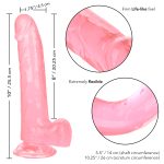 Size Queen 8 Inch - Pink - Image 9