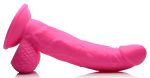 Pop Pecker 7.5 Inch Dildo With Balls - Pink - Image 3