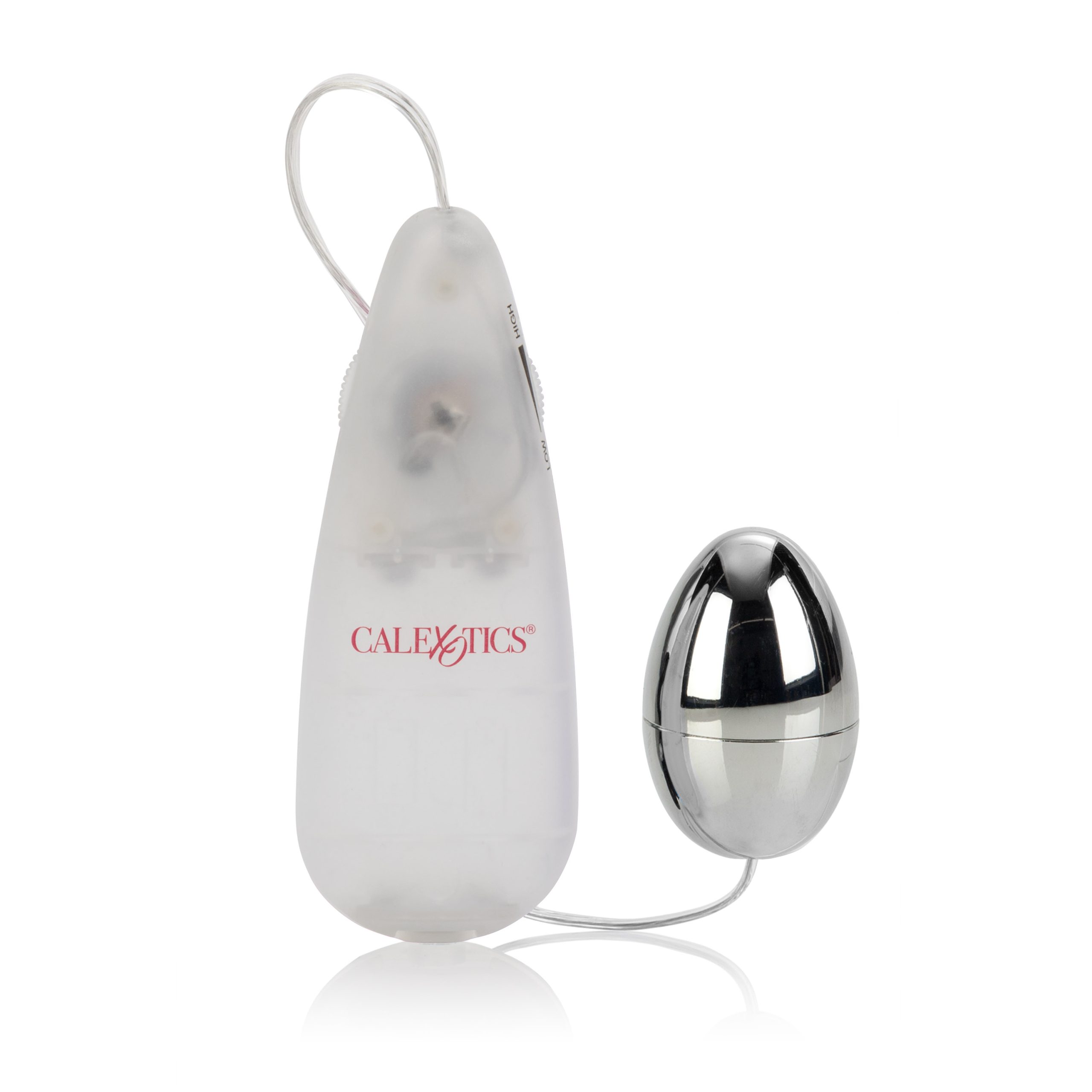 nHzCPMB0raGVJIZAqC1OamWx8r6nJnCR Pocket Exotics Vibrating Egg - Silver - Image 1