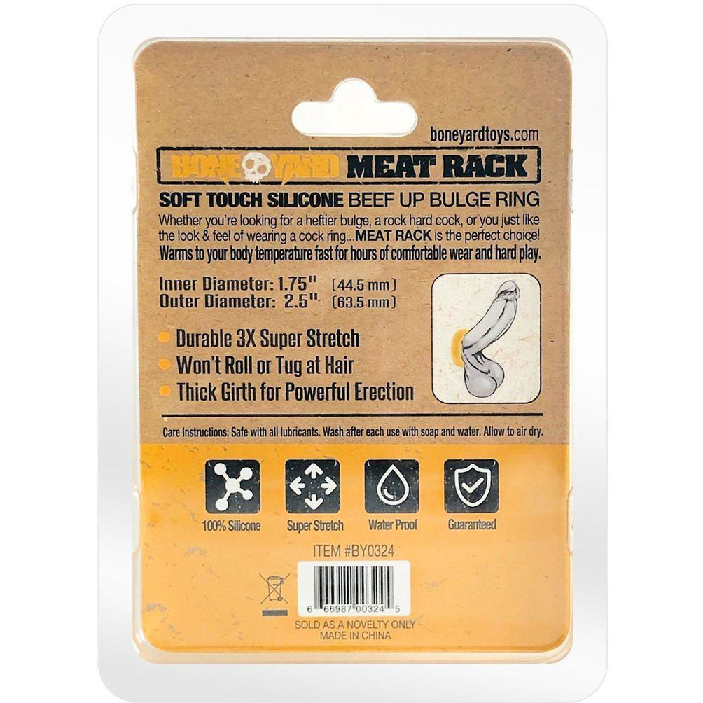 nS0bBbhKHiqfiIvTXFiRMuOKVulyGhvm Meat Rack Cock Ring - Yellow - Image 1