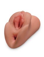 Perfect Pussy Double Stroker - Tan - Image 4