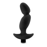 Anal Adventures - Platinum - Silicone Vibrating Prostate Massager 04 -Black - Image 3