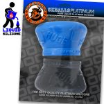 Clone Duo Huge - 2-Pack Ballstretcher - Pool Blue / Black